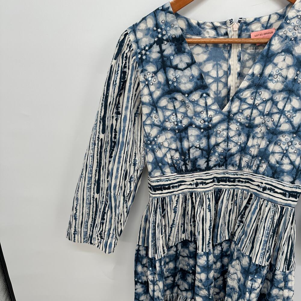 ANTHROPOLOGIE Not So Serious by Pallavi Mohan Behati Mini Dress // S - Picture 4 of 16